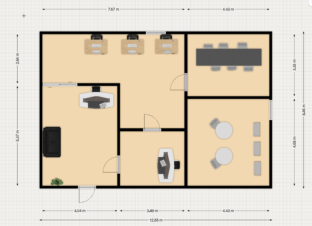 Plànol de distribució interna